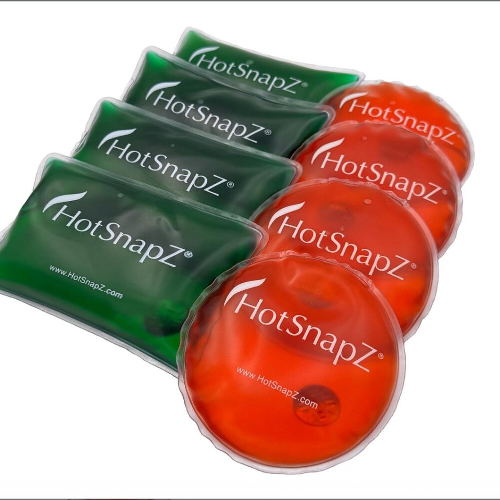 8 Hot Snapz Used but still in greta condition Just BOIL in water to REUSE!